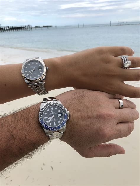 matching couple watches rolex|rolex couple watch set.